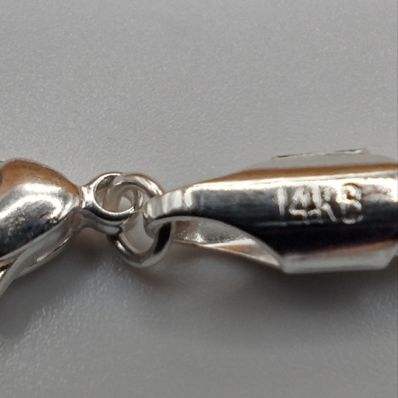 Louis Vuitton Black w/Silver Trunks & Bags Charm w/14kb Chain - Picture 4 of 8